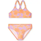 Schiesser Bikini ' Aqua Kids ' lilas / orange / pêche