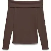 Vero Moda T-shirt 'VMMille' chocolat