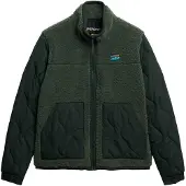 Superdry Veste mi-saison olive / vert foncé