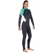 Mares Combinaison De Plongée En Néoprène à Manches Longues Et Fermeture éclair Frontale Pour Femme Trilastic 1 Mm
