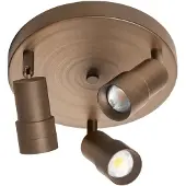 Eth Projecteur de surface à 3 lumières Liam LED - Bronze