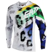 Leatt Gpx 5.5 Ultraweld Long Sleeve Jersey Multicolore M Homme