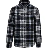 Trespass Checkley Long Sleeve Shirt Noir S Homme