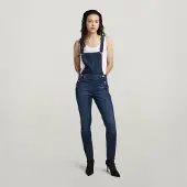 G-Star Combinaison Lynn High Slim Navy - Bleu moyen - Femmes