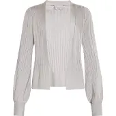 RISA Cardigan gris clair