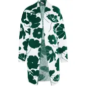 Usha Cardigan 'Lurea' vert foncé / blanc