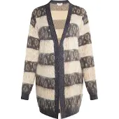 Usha Cardigan beige / anthracite