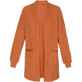 IZIA Cardigan cognac