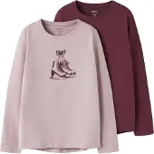 Name it T-Shirt 'NKFVix' mûre / violet clair