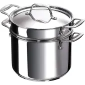 Beka Chef, 7,6 l, Acier inoxydable, Céramique, Gaz, Halogène, Induction, Plaque de cuisson solide, Acier inoxydable, 24 cm