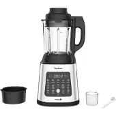 Moulinex Blender Perfectmix LM83SD10 1400W 2L Lames Amovibles Fonction Nettoyage en Profondeur Verre Métal Noir