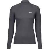 POC Merino Mock Neck Long Sleeve Base Layer Gris XS Femme