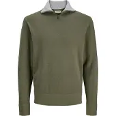 JJ REBEL Pull-over 'JREBBEATON' vert foncé
