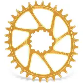 Garbaruk Sram Gxp/dub Mtb Oval Chainring Doré 30t
