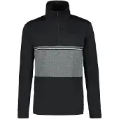 Luhta Kitinoja Half Zip Long Sleeve T-shirt Noir M Homme