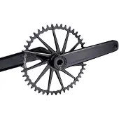 Garbaruk Road/gravel Crank Argenté 175 mm