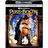 Import Puss In Boots Blu-ray 4K Ultra HD
