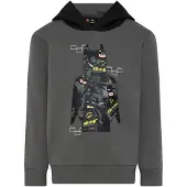 Lego Wear Storm 614 Sweatshirt Noir,Gris 122 cm Garçon