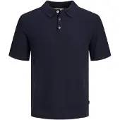 Jack & Jones Sandri Knit Polo Bleu - Grand S