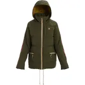 Burton Keelan jacket forest night - rose brown-XS