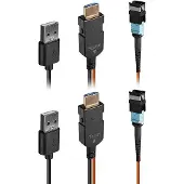 Lindy 100m MPO Fibre Optic HDMI 8K60 Extender