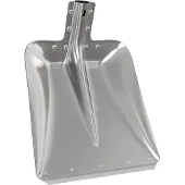 vidaXL Tête de pelle Argent 45 x 38 cm Aluminium