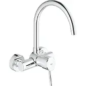 GROHE Concetto Mitigeur d'évier mural chromé - 32667001