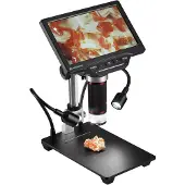 Bresser Microscope numérique WLAN 1080P 2L avec écran LCD
