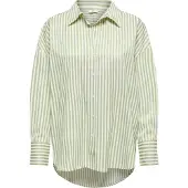 JDY Chemisier 'JDYVESPER' vert pastel / blanc
