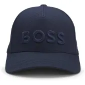 BOSS Casquette en twill de coton à logo brodé