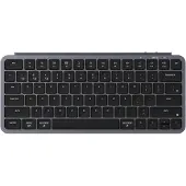 Keychron Clavier B1P-K1 Home/Office USB + RF Wireless + Bluetooth Gris
