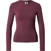 Pieces T-shirt 'PCLula' lie de vin
