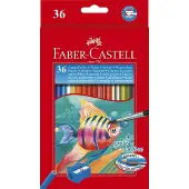 Faber Castell Classic Colour 114437 Pencil 36 Units Multicolore Enfants
