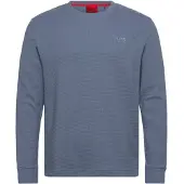 HUGO Austin Red Long Sleeve Pyjama T-shirt Bleu L Homme