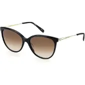 Pierre Cardin - Lunettes de soleil ovales P.C. 8485/S - Noir - Adulte Femme