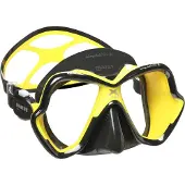 Mares New X Vision Ultra Liquiskin Diving Mask Jaune,Noir