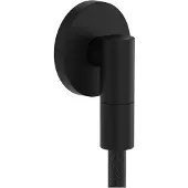 Hansgrohe FixFit Fine S - Connexion flexible douche, murale avec clapet anti-retour, coude