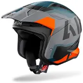 Airoh Trr Ii Jupiter Open Face Helmet Gris M