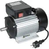 Ribiland Moteur électrique 2cv mono 2800 tr/min avec interrupteur Ribitech m2m28