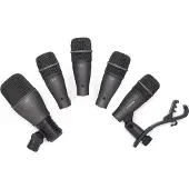 Samson DK705 Pack 5 Microphones Dynamiques Pour Batterie