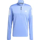 Adidas Own The Run Half Zip Sweatshirt Bleu XL / Regular Homme