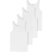 Schiesser Maillot de corps blanc