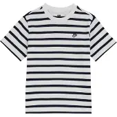 We fashion T-Shirt bleu foncé / blanc