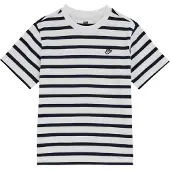 We fashion T-Shirt bleu foncé / blanc