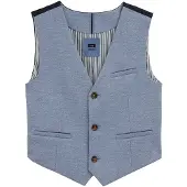 We fashion Gilet bleu marine / bleu clair