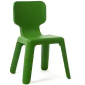 Magis Alma Lot de Chaises Enfant Empilables Green 1342 C