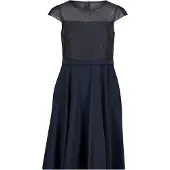 Vera Mont Robe de cocktail bleu nuit