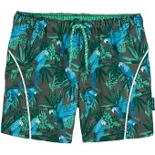 We fashion Maillot de bain bleu / marron / vert / blanc