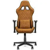 Ranqer Felix Office Chair - Chaise de bureau confortable - Marron - RQ-FELIX-OFFICE-BRN-TAN