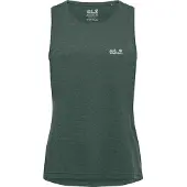 Jack Wolfskin Wildtrail Sleeveless T-shirt Vert M Femme